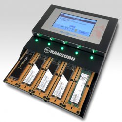 Kanguru HD Duplicator NVMe 4 (4 Target NVMe HD Duplicator - Pro Model)