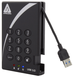 Aegis Padlock 3.0 - FIPS USB 3.0 Encrypted Portable Drive