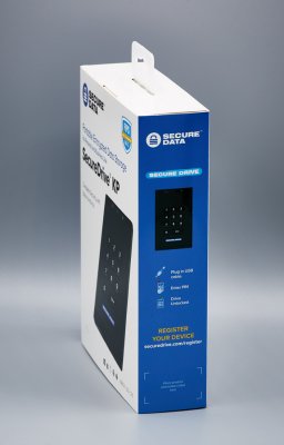 SecureDrive® KP - Hardware Encrypted USB 3.0 External Portable Drive